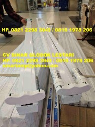 Kap Lampu TL Fitting Double Model TMS012 Simbat Philips Kap Lampu TL Fitting Double Model TMS012 Simbat Philips